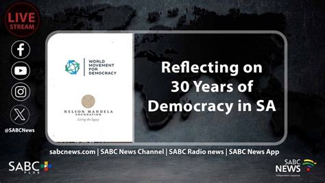 Video Reflecting On Years Of Democracy In Sa Sabc News