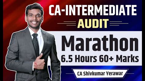 CA Inter Audit Marathon CA Inter Audit Revision Marathon CA