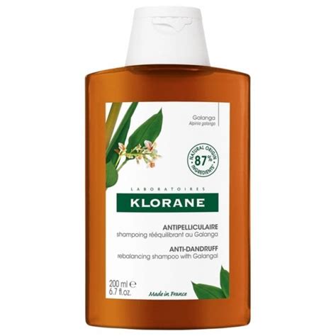 Klorane Anti-Dandruff Rebalancing Shampoo with Galanga 200ml - Women ...