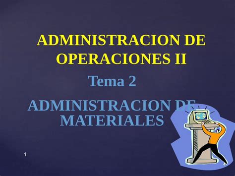 Pdf Administracion De Operaciones Ii Tema Administracion De