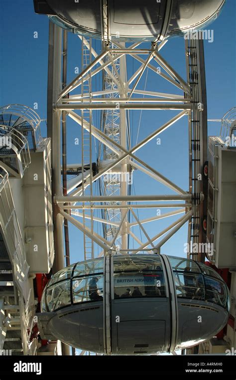 British Airways London Eye Millennium Wheel South Bank Of The Thames