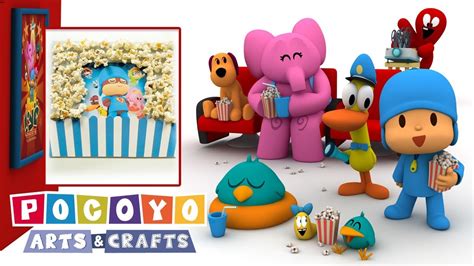 Pocoyo Arts Crafts Scrapbooking Allons au cinema Dessin animé