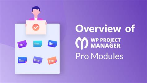 Overview Of Wp Project Manager Pro Modules Youtube