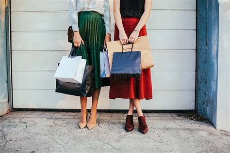 Woman Holding Handbag