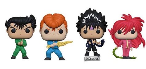 Yu Yu Hakusho Personagens Da Série Terão Linha “pop” Da Funko Geek Project Yu Yu Hakusho