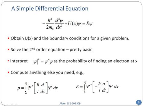 NanoHUB Org Resources ECE 606 Lecture 4 Solution Of Schrodinger