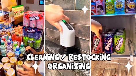 Satisfying Cleaning Restocking Organizing Tiktoks Asmr 37 YouTube