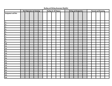 Grading Chart For Teachers Free Printable - Free Printable Templates