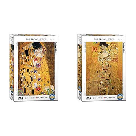 Gustav Klimt The Kiss 1000 Piece Jigsaw Puzzle By Eurographics