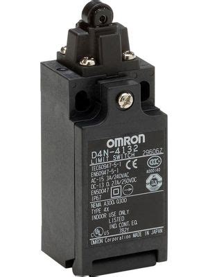 D N Omron Industrial Automation Limit Switch Roller Plunger