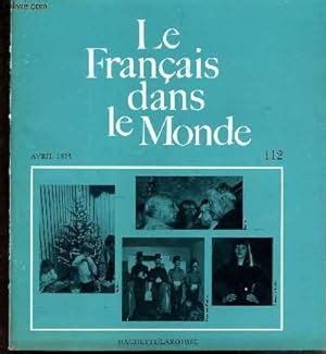 LE FRANCAIS DANS LE MONDE N112 Avril 1975 Les Niveaux De Langue