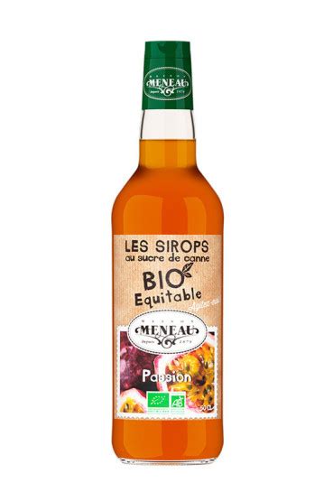 Sirop De Fruit De La Passion Bio Equitable