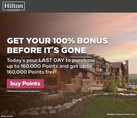 Extended Last Call Hilton Honors Buy Points Bonus Doubled Limit