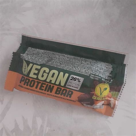 Vegan Protein Bar Almond Cookie Dough Geschmack Gusto Di Biscotto