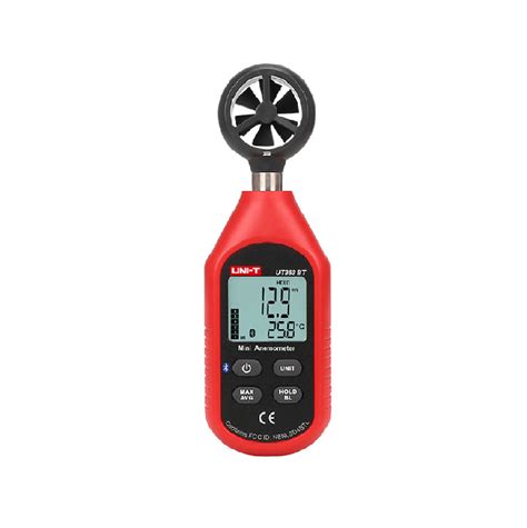 Uni T UT363BT Bluetooth Mini Anemometer Wind Meter HVACTOOLS Australia