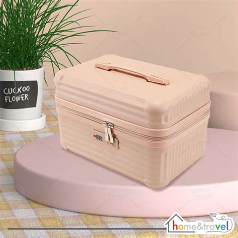 Jual HOVELSHOP Koper Make Up Premium Skincare Organizer Beauty Box Case