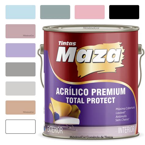 Tinta Acr Lica Anti Mofo Fosca Total Protect Maza L Shopee Brasil