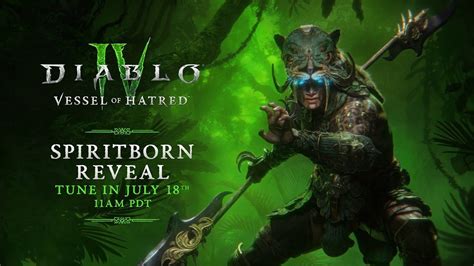 Diablo Iv Spiritborn Reveal Stream