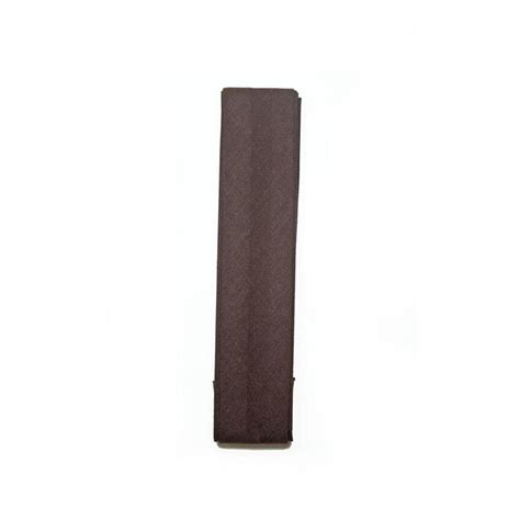 Brown Poly Cotton Bias Binding 25mm X 2 5m Hobbycraft