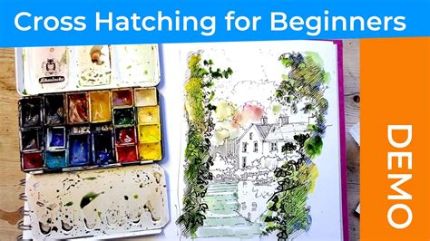 How To Do Cross Hatching For Beginners Line Wash Examples And Big