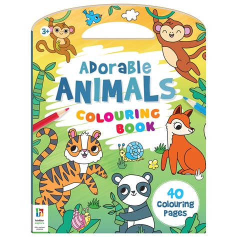 Adorable Animals Colouring Book - Colouring - Colouring & Activity ...