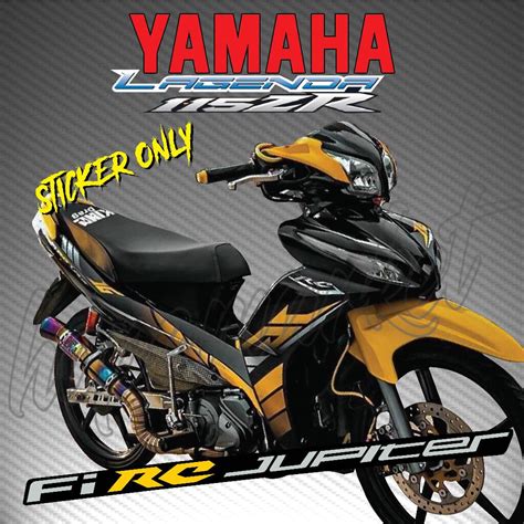 Stripe Motor Yamaha Lagenda Srl Zr Srl Fi Jupiter Rc