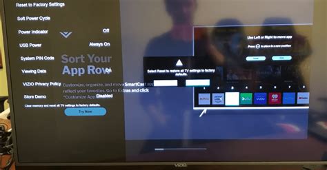 How To Reset A Vizio Tv With No Picture