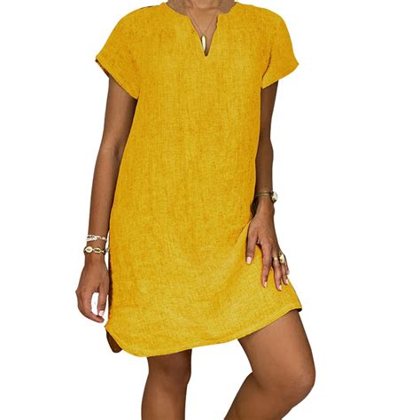 Entyinea Birthday Dresses For Women Casual Flutter Short Sleeve Crew