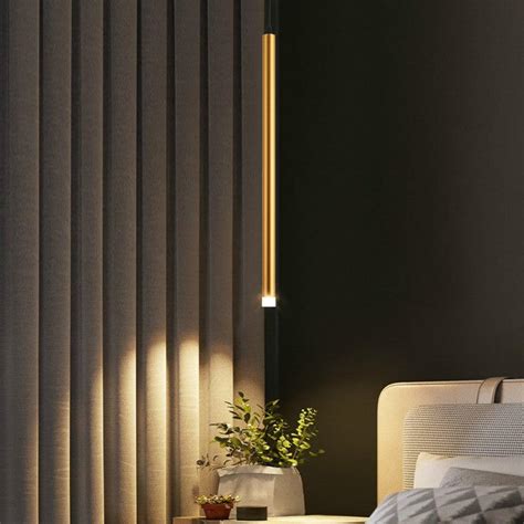 Home › 600mm Led 1 Light Modern Led Brass Gold Cylinder Pendant Light