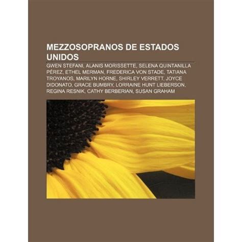 Libro Mezzosopranos De Estados Unidos Gwen Stefani Alanis Morissette