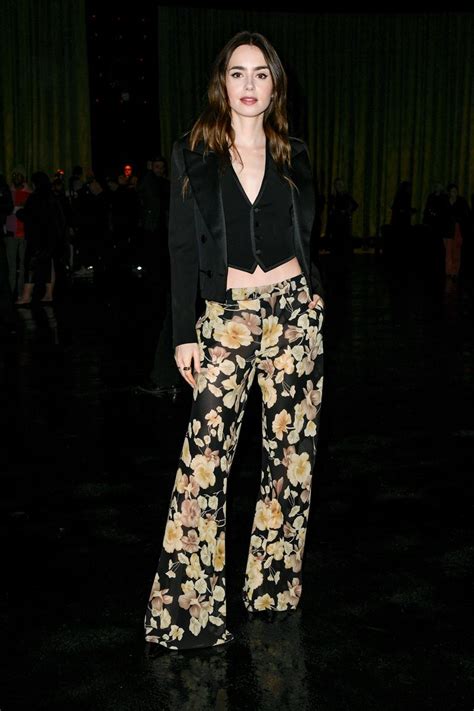 27 of Lily Collins's Chicest Press Outfits | Who What Wear