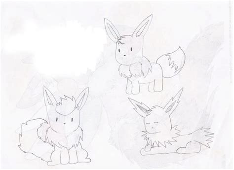 Some Eeveelution Sketches By Sammyslion On Deviantart