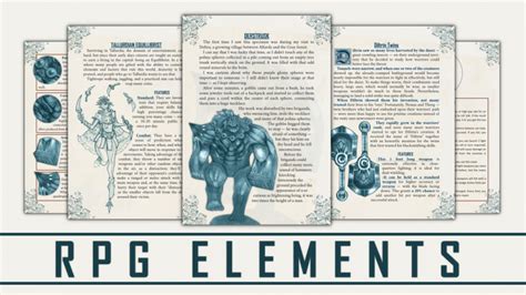 RPG Elements – OnTableTop – Home of Beasts of War