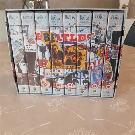 The Beatles Anthology Vhs Video Box Set X Tapes Emi Apple