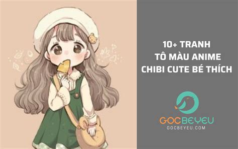 Top 99 Hình Tranh To Màu Anime Chibi Cute đẹp Nhất Hiện Nay