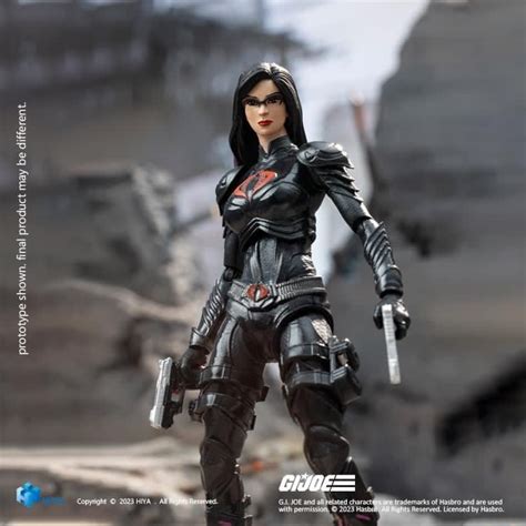 Hiya Toys Exquisite Mini Series 1 18 Scale 4 Inch G I Joe Baroness