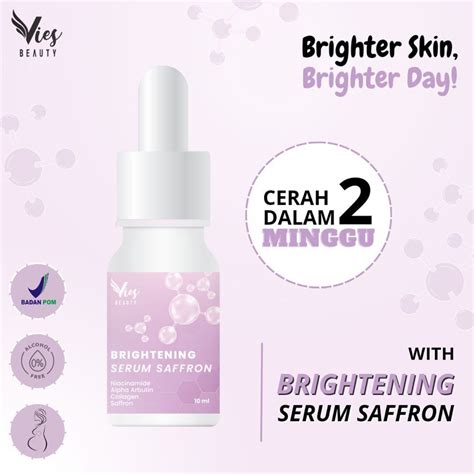 Vies Beauty Glow Serum Saffron 100 Original Lazada Indonesia