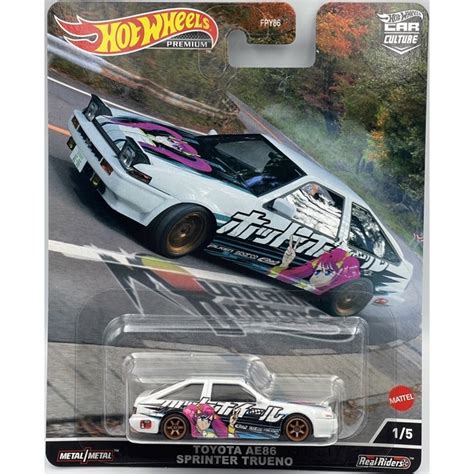 車庫 Hot Wheels 風火輪 山地漂移 Toyota AE ae sprinter trueno 蝦皮購物
