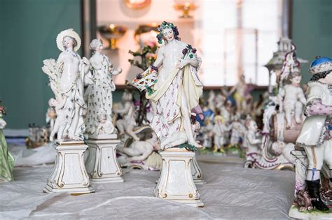 vintage porcelain statues