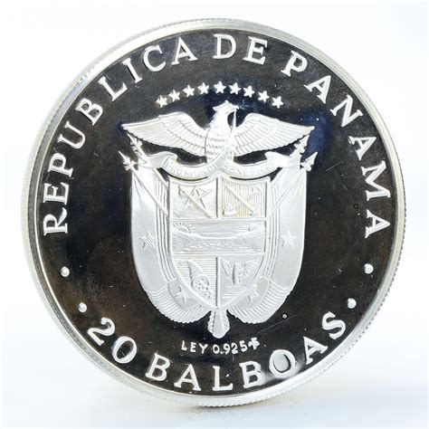 Panama Balboas Vasco Nunez De Balboa Silver Coin Coinsberg