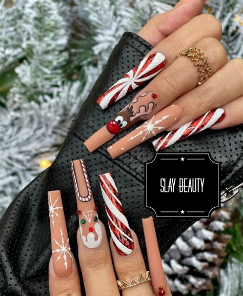 I Came Prepared For Christmas Jet Set Babe Custom Press On Nails