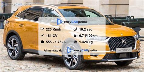 Ds Ds Crossback Puretech Scheda Tecnica Prestazioni