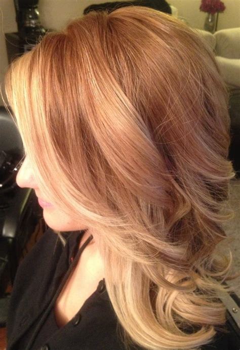 Fresh Copper Blonde Hair Colour Hairstyles Hairstylo