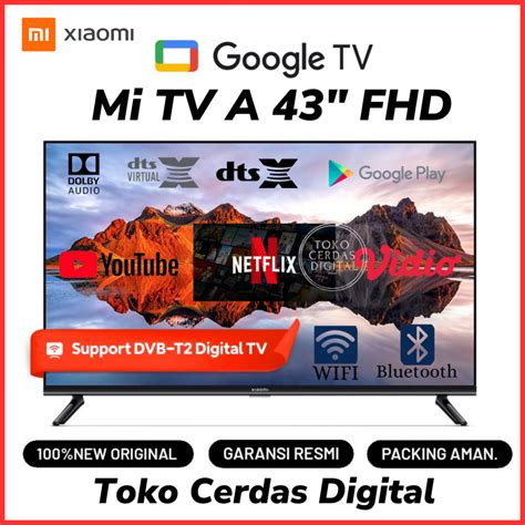 Jual MI TV A 43 INCH FHD GTV TV ANDROID XIAOMI TV DIGITAL 43 INCI