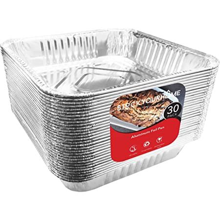 Amazon Stock Your Home Aluminum Foil Pans 8x8 Baking Pans