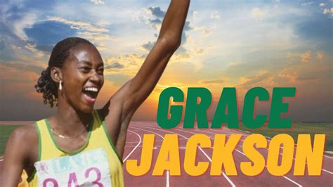 Grace Jackson Jamaican Female Sprinter Jamaica Olympics Sports