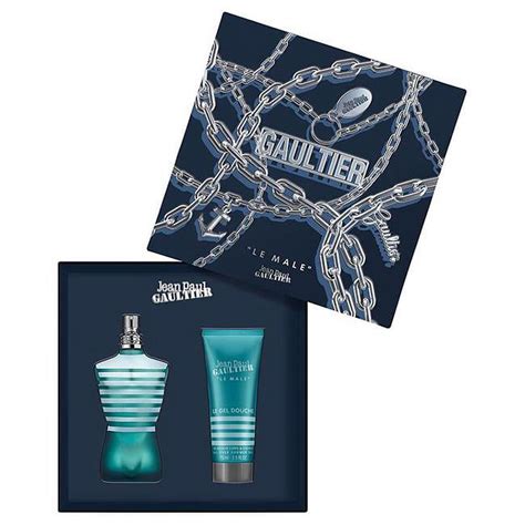 Jean Paul Gaultier Le Male EDT Spray and Shower Gel Gift Set for Men ...