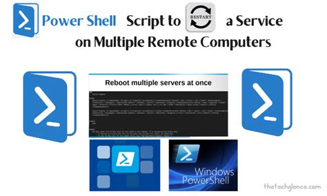 PowerShell Script To Restart A Service On Multiple Remote Computers