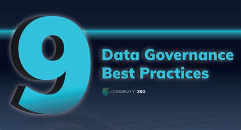 Data Governance Best Practices For Your Business Congruity