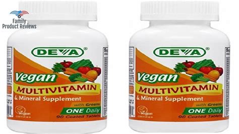 Deva Vegan Multivitamin Mineral One Daily Tablets Pack Of Youtube